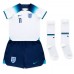 Maillot de foot Angleterre Marcus Rashford #11 Domicile vêtements enfant Monde 2022 Manches Courtes (+ pantalon court)